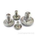 M3 307A Carriage Bolt из нержавеющей стали